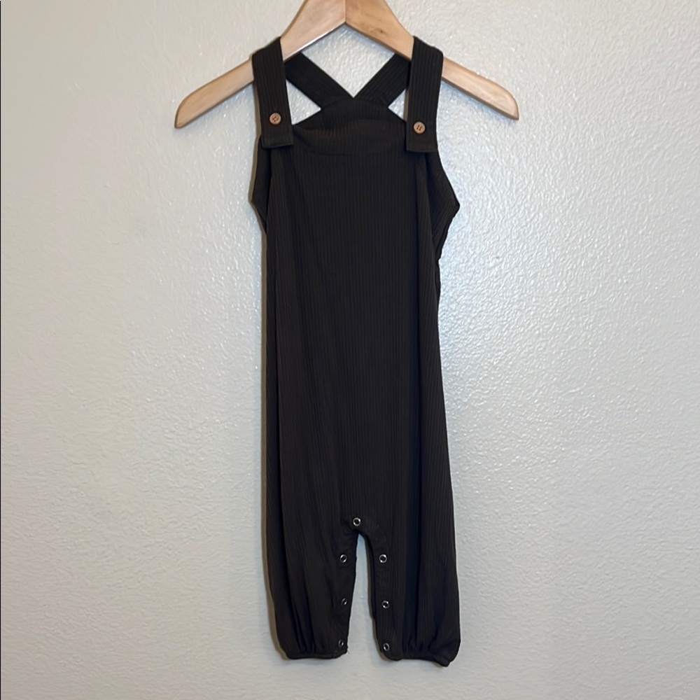 Kate Quinn Dark Green Overalls